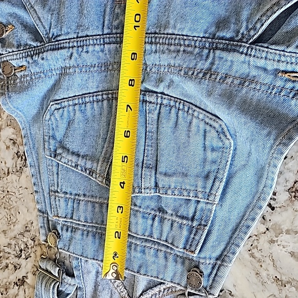 London London Jean Bib shortalls - Picture 10 of 14